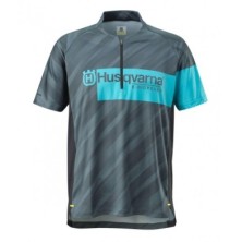 CAMISETA BICICLETA HUSQVARNA DISCOVER 1/2 GRIS