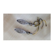 JUEGO INTERMITENTES LEDS CROMADO