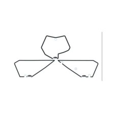 KIT ADHESIVOS DE FONDOS PARA NUMEROS DE DORSAL KTM BLANCO