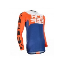 CAMISETA ACERBIS ENDURO/CROSS MX J-FLEX TWO AZUL/NARANJA