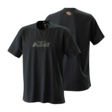 CAMISETA KTM PURE LOGO TEE NEGRA