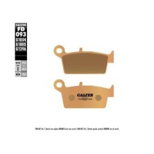 Juego Pastillas Freno Galfer  093